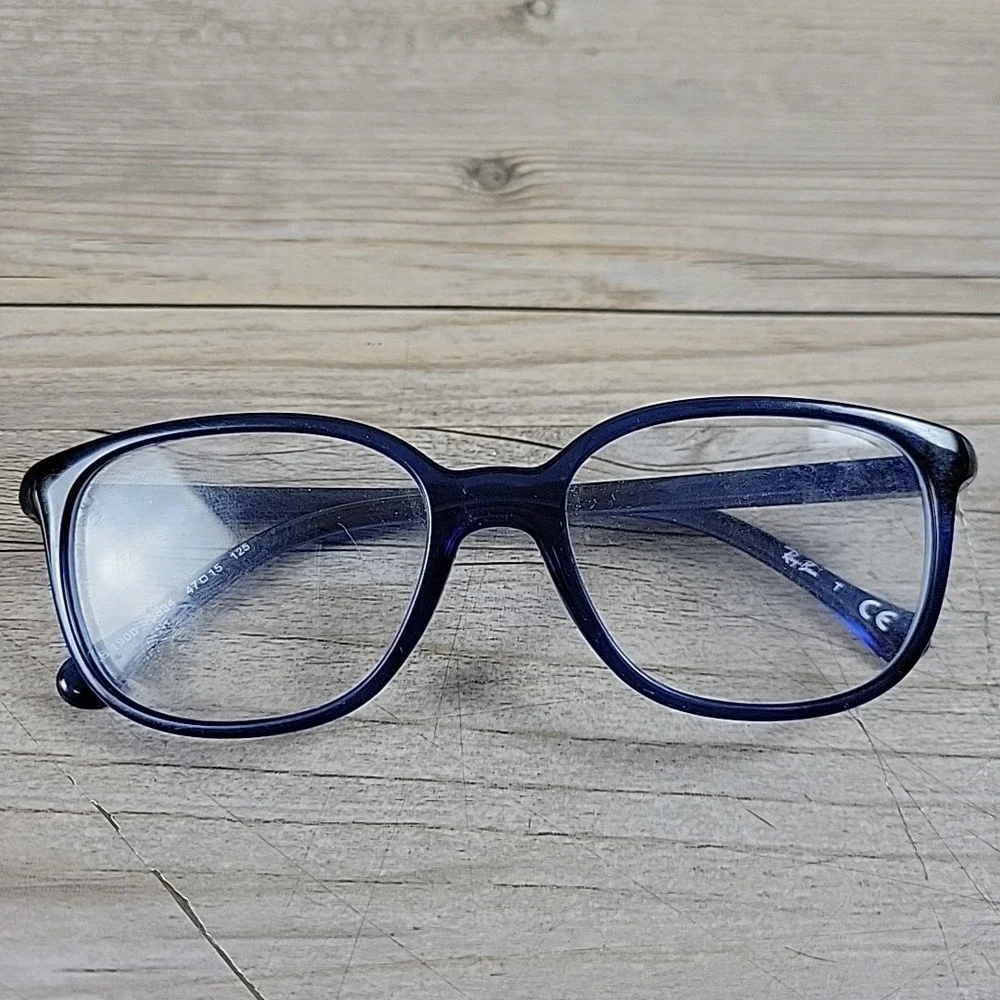 Ray-Ban Kids RB 1900 3834 Transparent Blue Eyeglasses Frames Only‎ 47-15-125